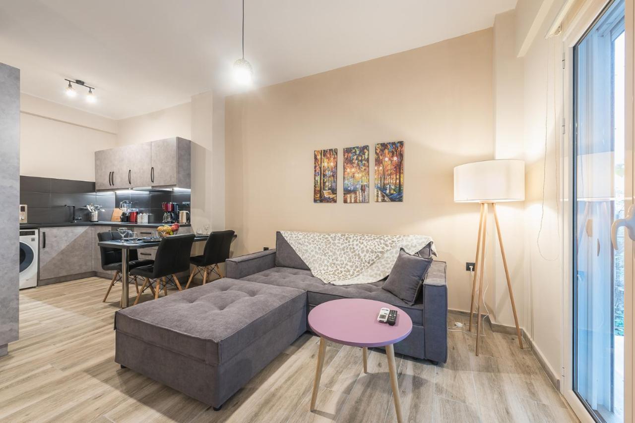 Modern Apartment Downtown Atina Dış mekan fotoğraf
