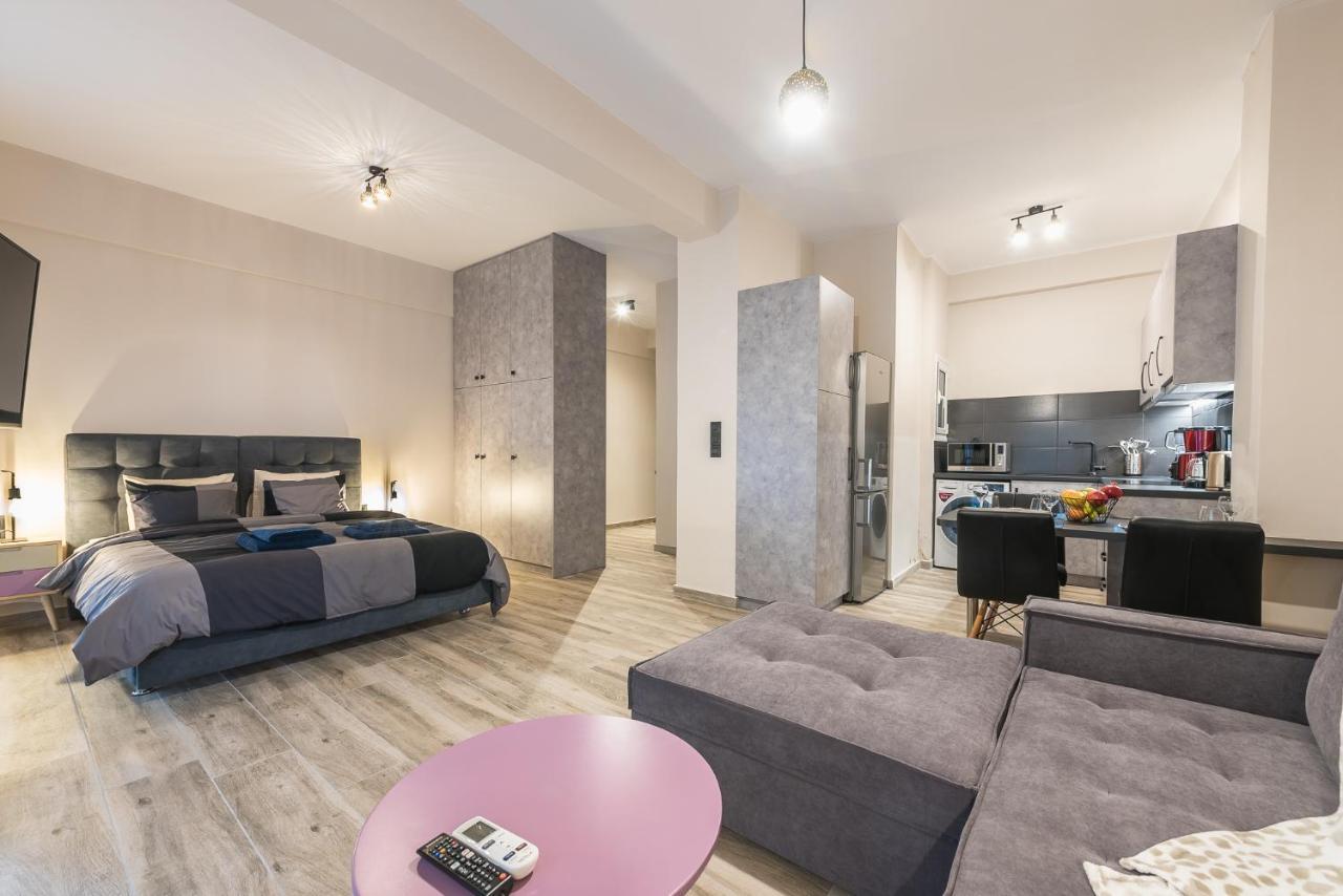 Modern Apartment Downtown Atina Dış mekan fotoğraf