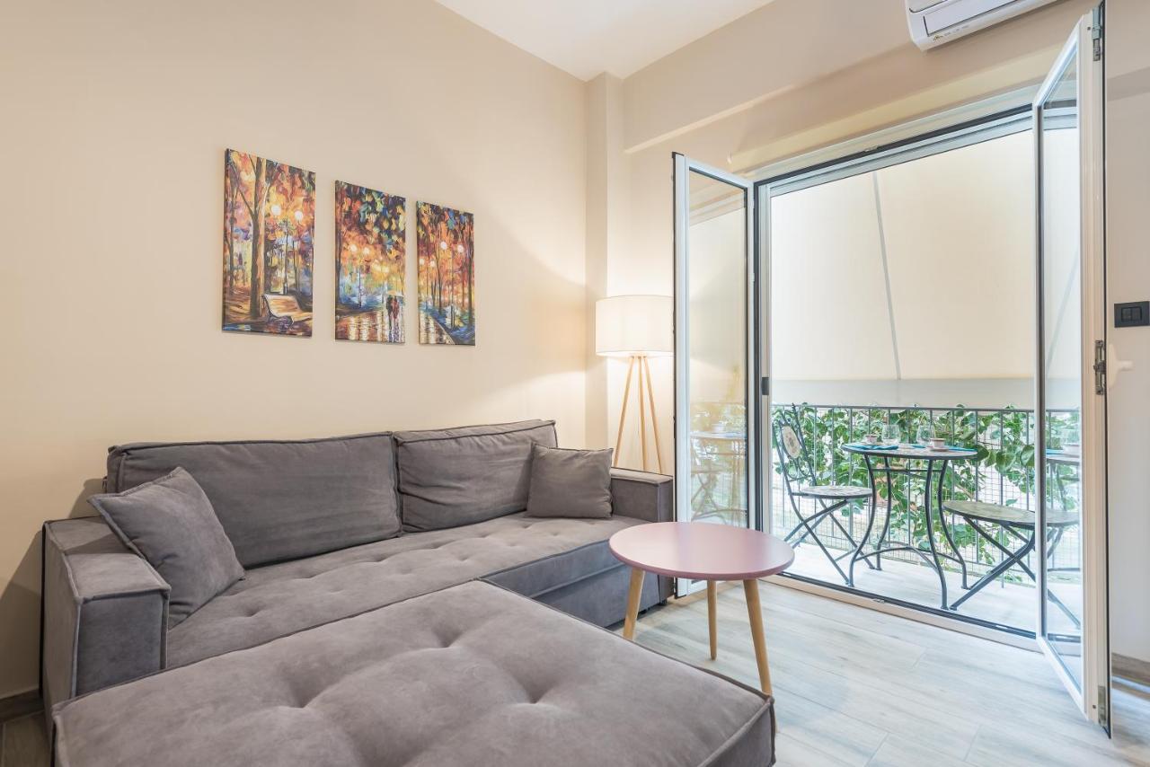 Modern Apartment Downtown Atina Dış mekan fotoğraf